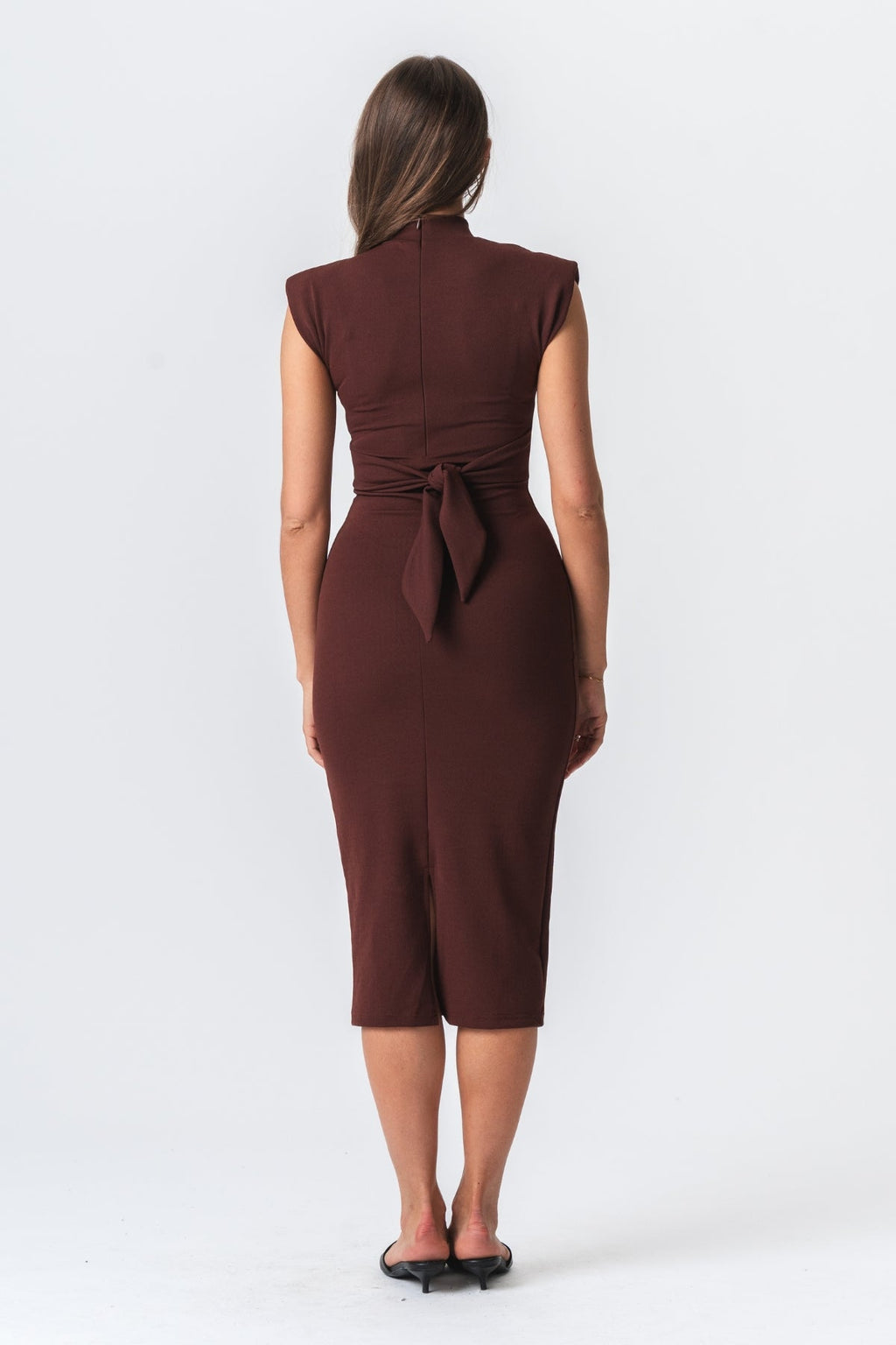 Isabella Dress - Brown