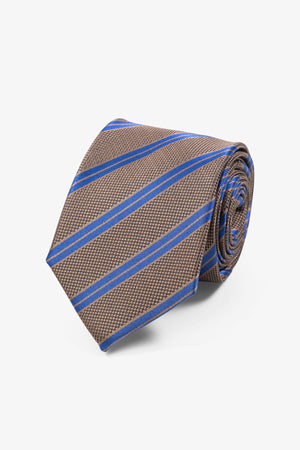 Tie - Bronze/Blue