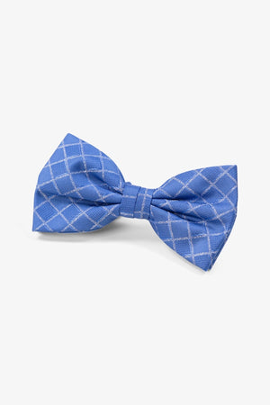 Bowtie - Checkered Blue
