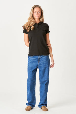 Polo marškinėliai - juodi