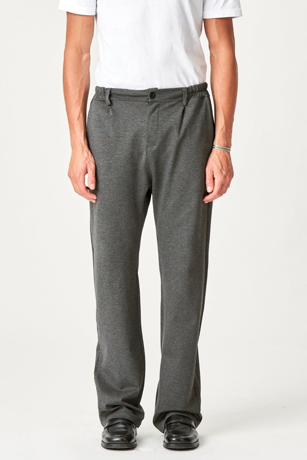 Suit Pants Loose - Charcoal Grey