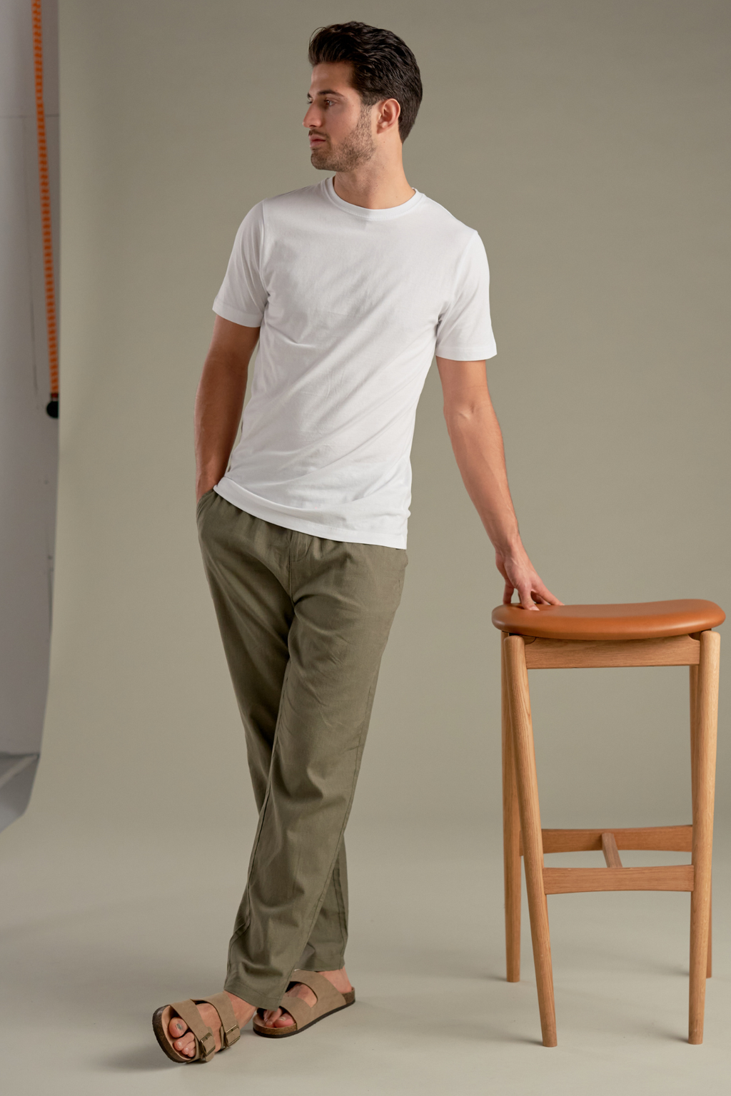 Lininiai Pants - Armija