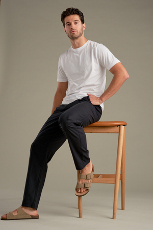 Linen Pants - Black