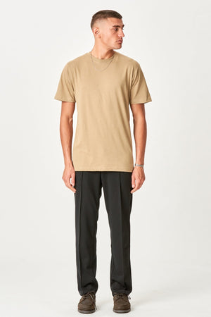 Negabaritiniai marškinėliai - smėlis