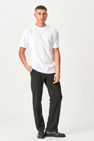 Negabaritiniai marškinėliai - balti