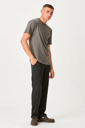 Negabaritiniai marškinėliai - plieninė pilka