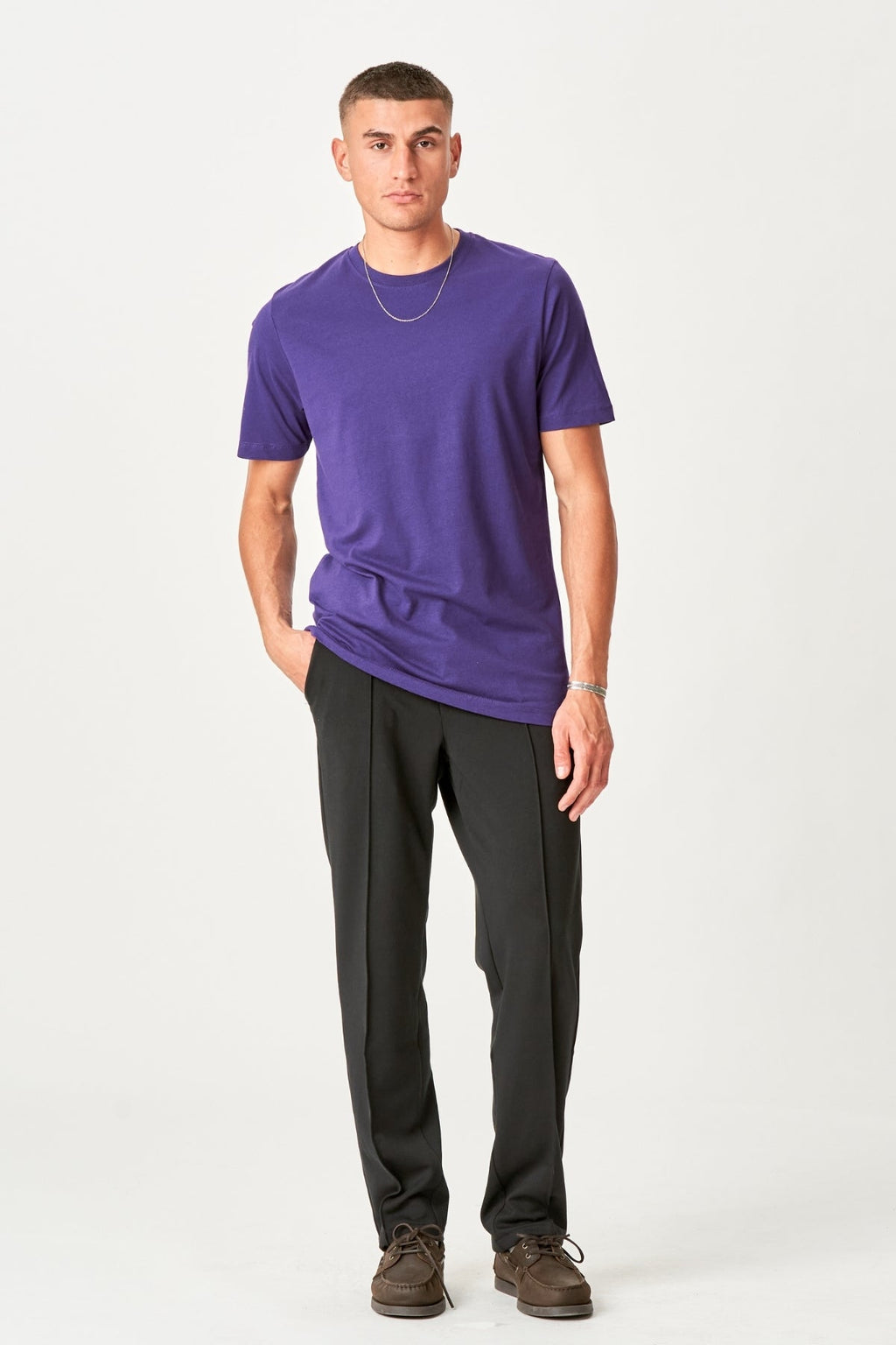 Basic Marškinėliai - violetinė