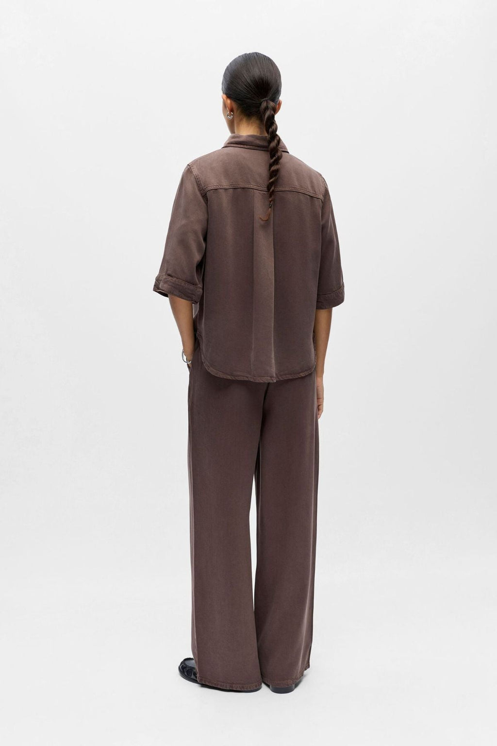 Frame Denim Top - Seal Brown