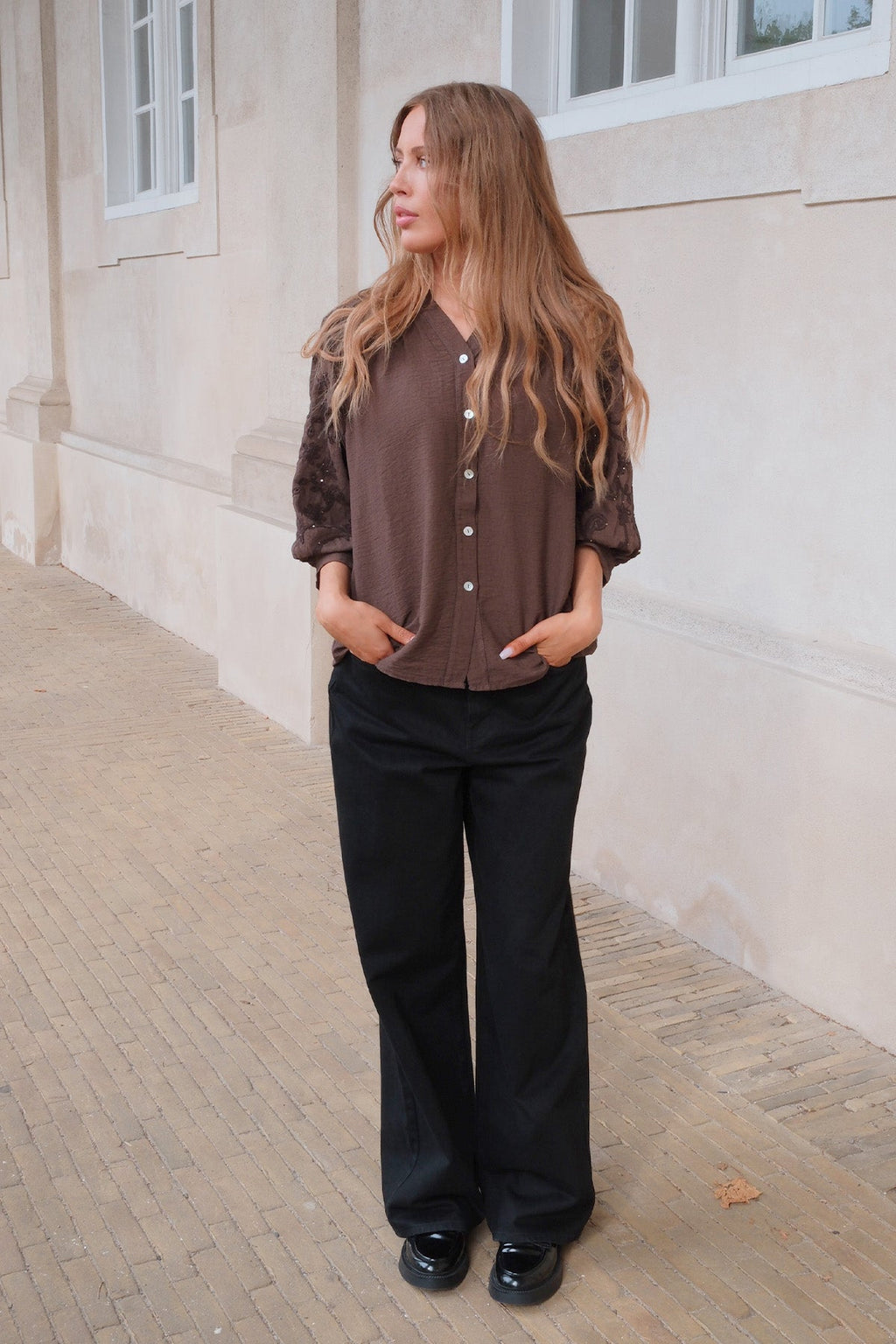 Frida Shirt - Brown