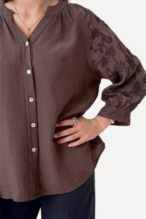 Frida Shirt - Brown