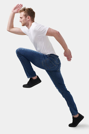 „Glenn Stretch“ džinsai - džinsinis mėlynas (plonas tinkamas)