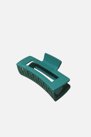 Lina plaukų spaustukas - žalias