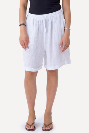 Linai Shorts - Baltas