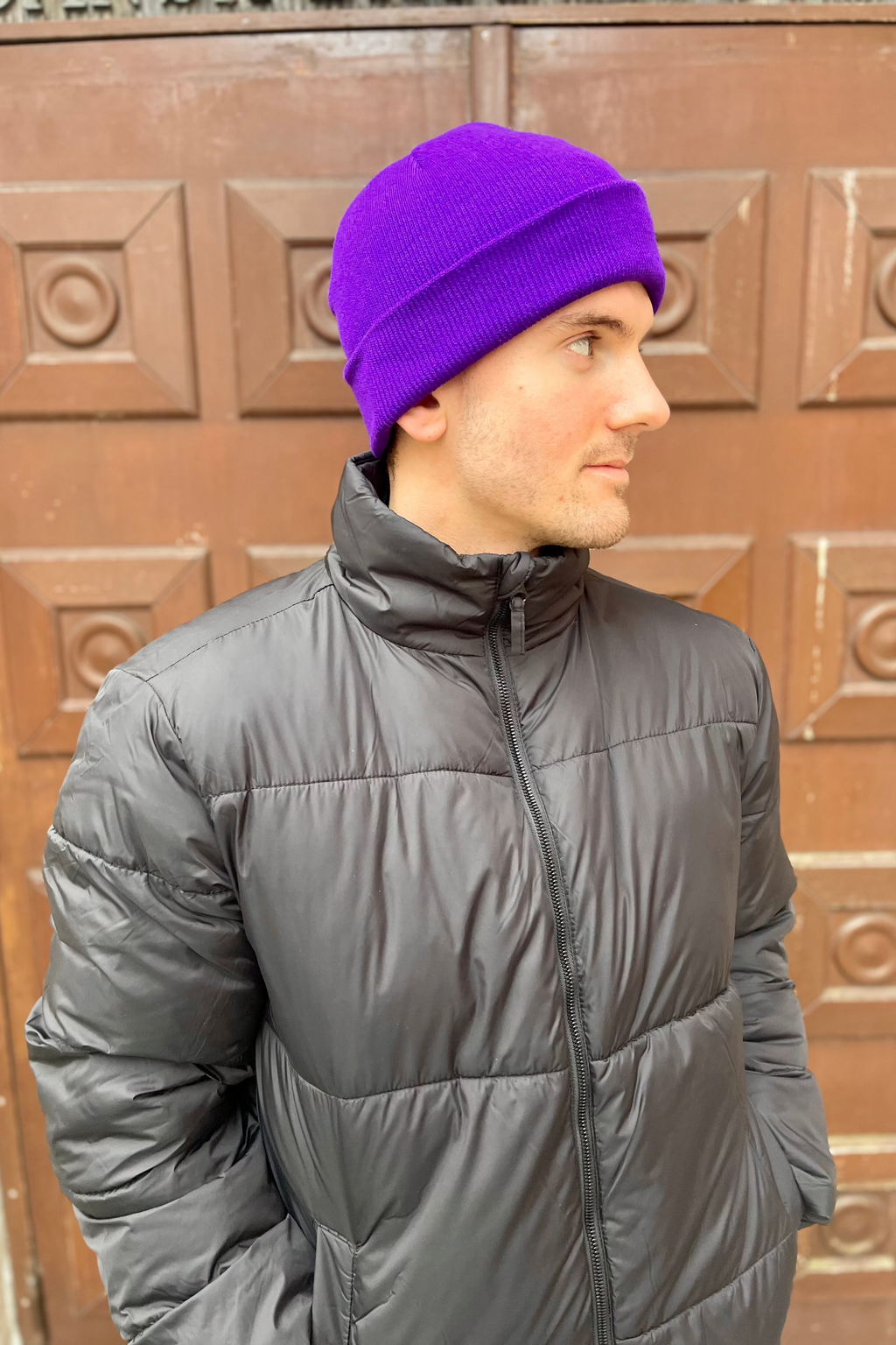 Classic beanie - Purple