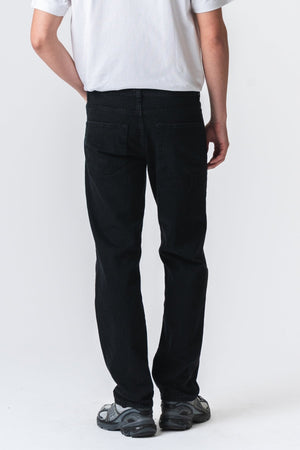Relaxed Fit Jeans - Solid Black