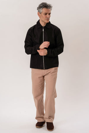 Short Zip Jacket - Black