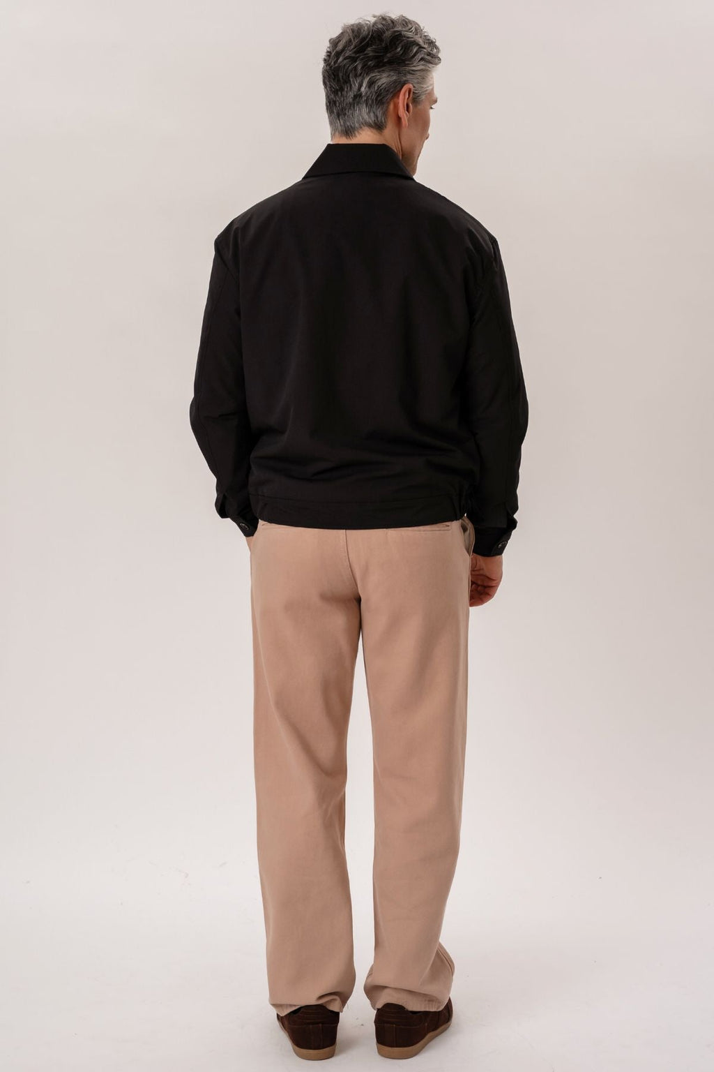 Short Zip Jacket - Black