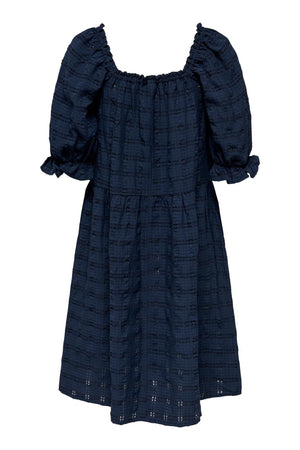 Juna suknelė - mėlyna