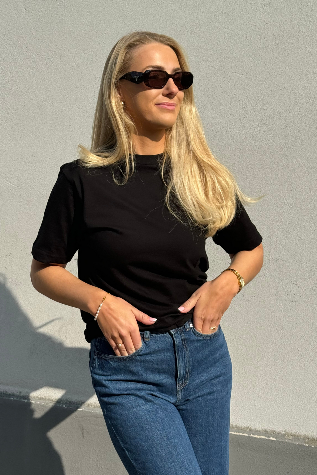 Oversized T-shirt - Black