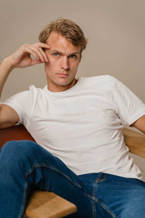 Basic Marškinėliai - balti