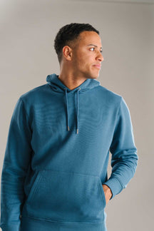 Sweatshirt Hoodie - Dusty Blue