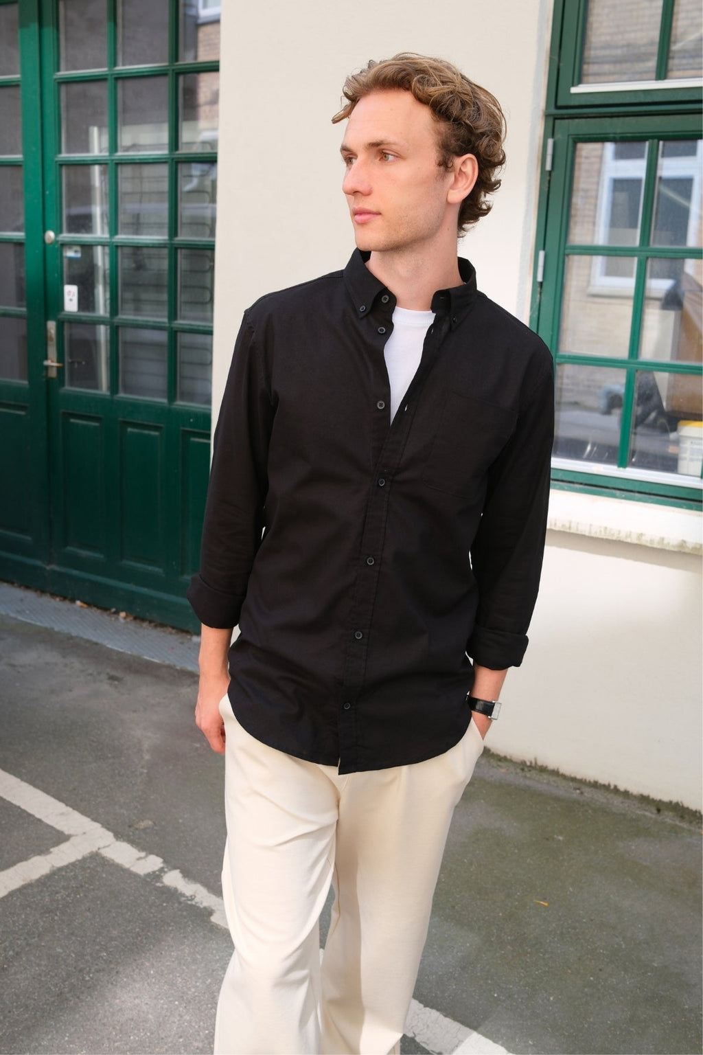The Original Performance Oxford Shirt™️ - Black