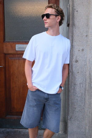 Džinsinis Shorts Laisvas - pilkas