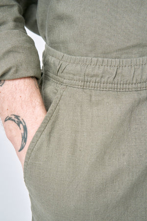 Lininiai Pants - Armija