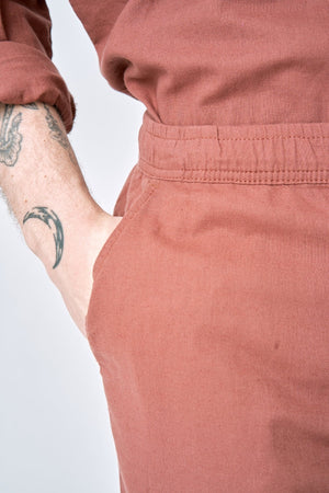 Lininiai Pants - Terakota