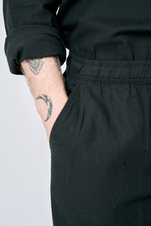 Linen Pants - Black