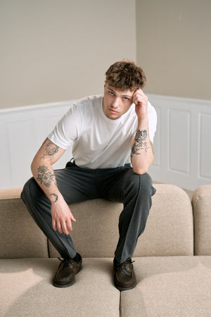 Performance Pants Laisvas pritaikymas - medžio anglies