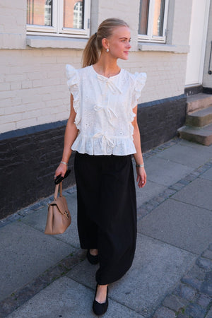 Linn Smock Ancle sijonas - juodas