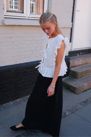 Linn Smock Ancle sijonas - juodas