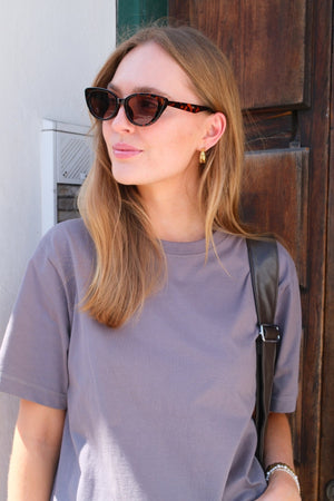 „Zoe“ akiniai nuo saulės - leopardas