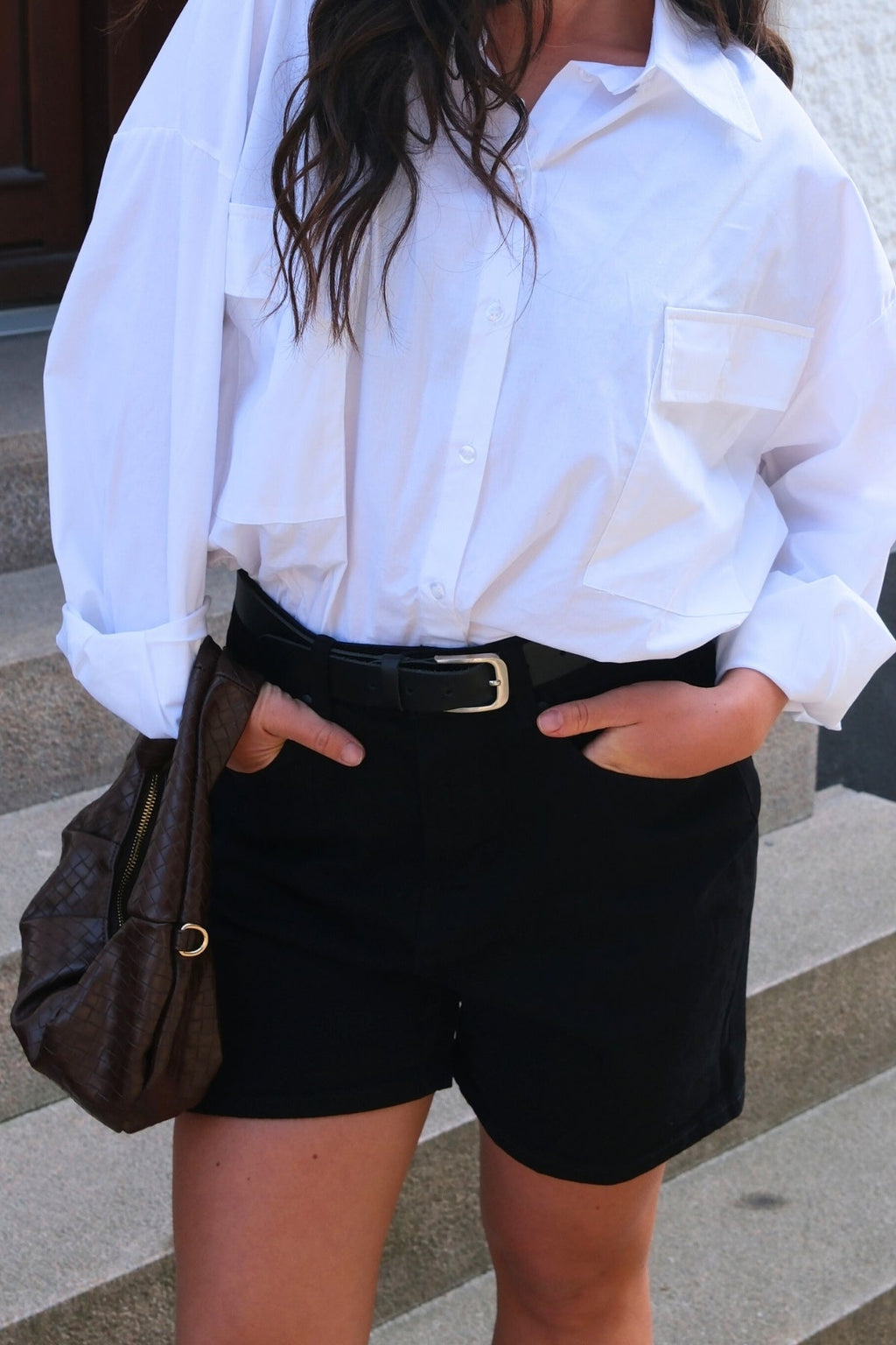 The Original Performance Džinsinis Shorts - Juodasis džinsinis audinys