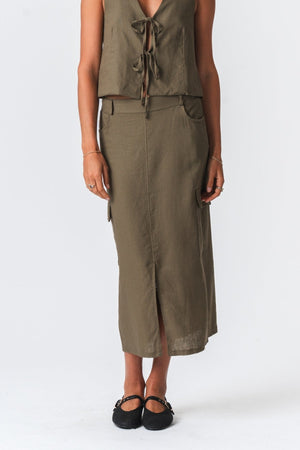 Linen Skirt (2 pcs.)