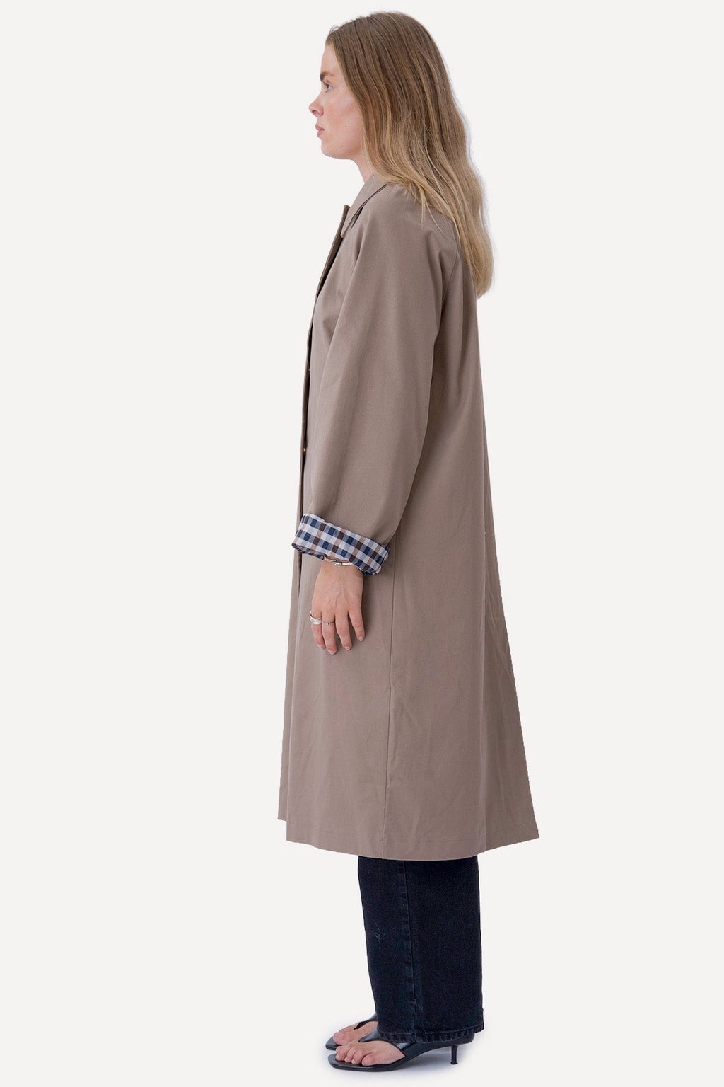Livia Trenchcoat - smėlio spalvos