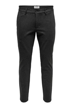 ženklas Pants - tamsiai pilka (tempimas pants)