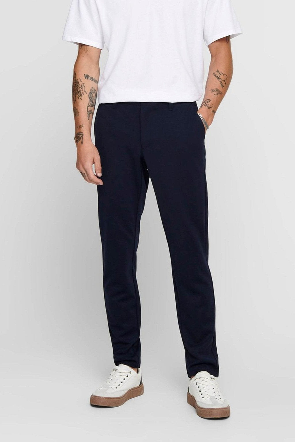ženklas Pants - Navy (tempimas pants)