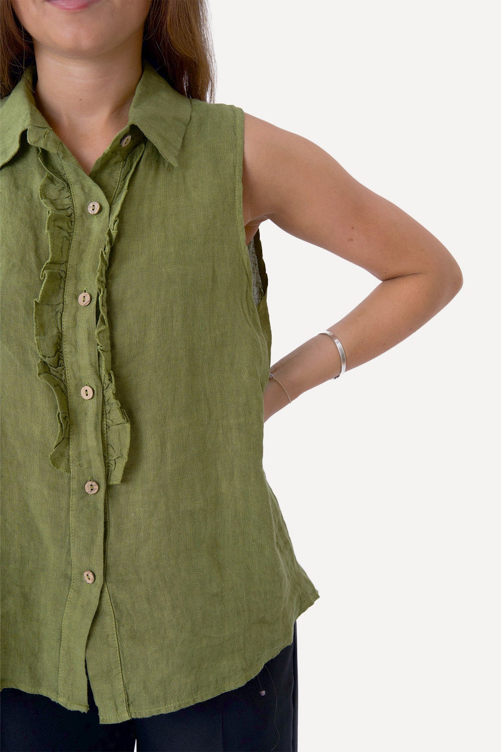 „Mio Linen Top“ – alyvinė