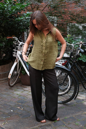 „Mio Linen Top“ – alyvinė