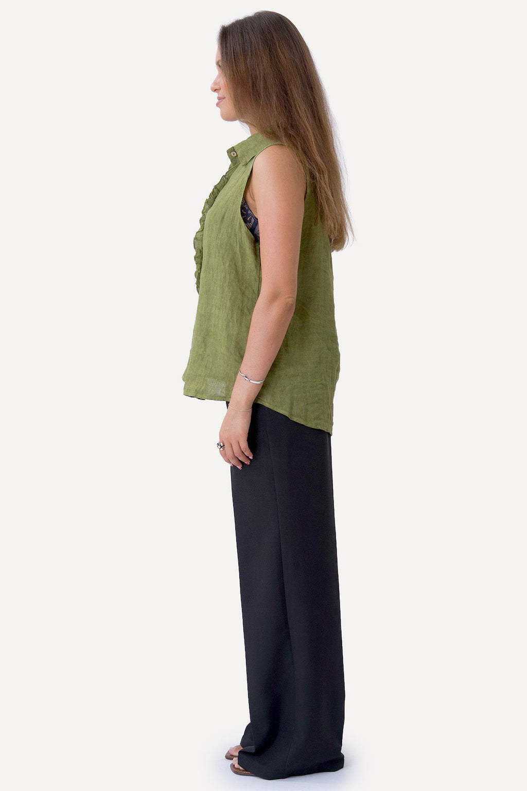 „Mio Linen Top“ – alyvinė