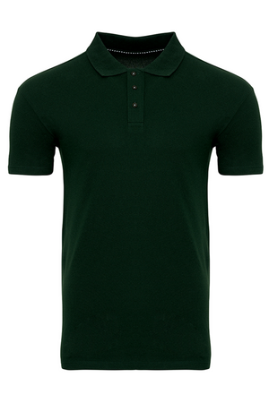 Muscle Polo Shirt - Dark Green