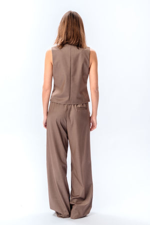 Nadia liemenė ir pants (Taupe) - paketo sandoris