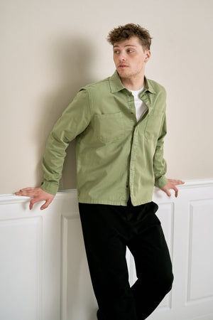 Alex Shirt Regular Fit - Light Olive