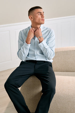 The Original Performance Marškiniai – šviesiai mėlyni juostiniai