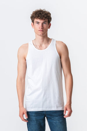 Basic Tanktop - balta