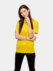 Oversized t-shirt - Yellow