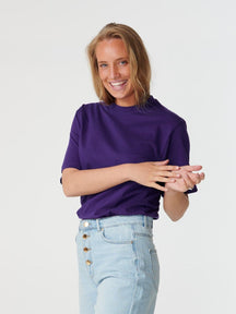 Oversized t-shirt - Violet