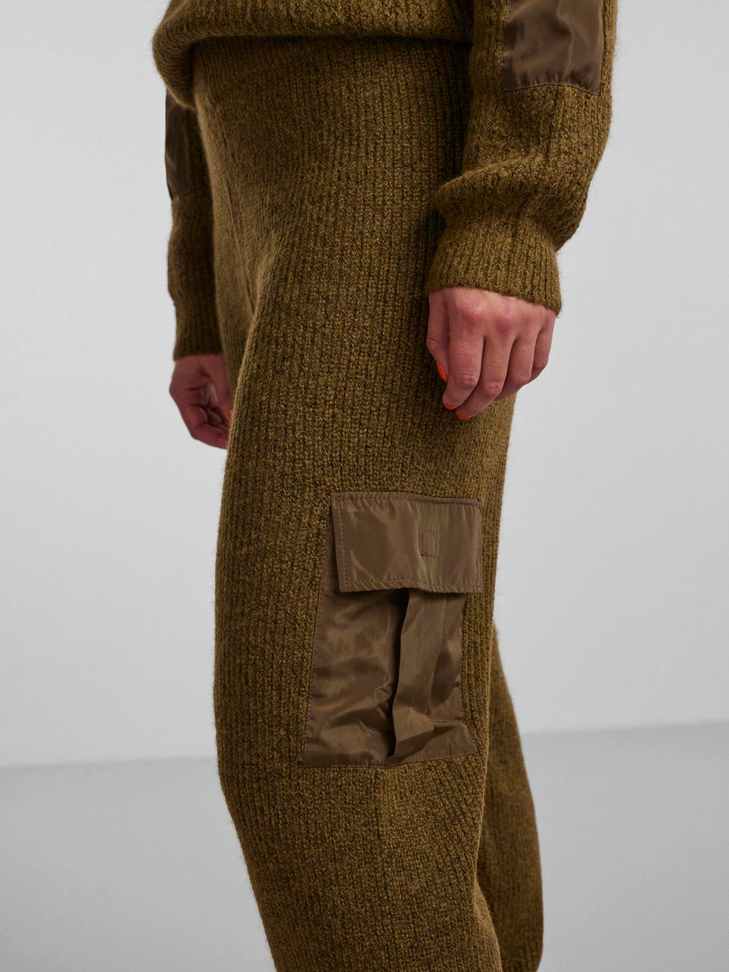 Naura Knit Pants - Fir Green